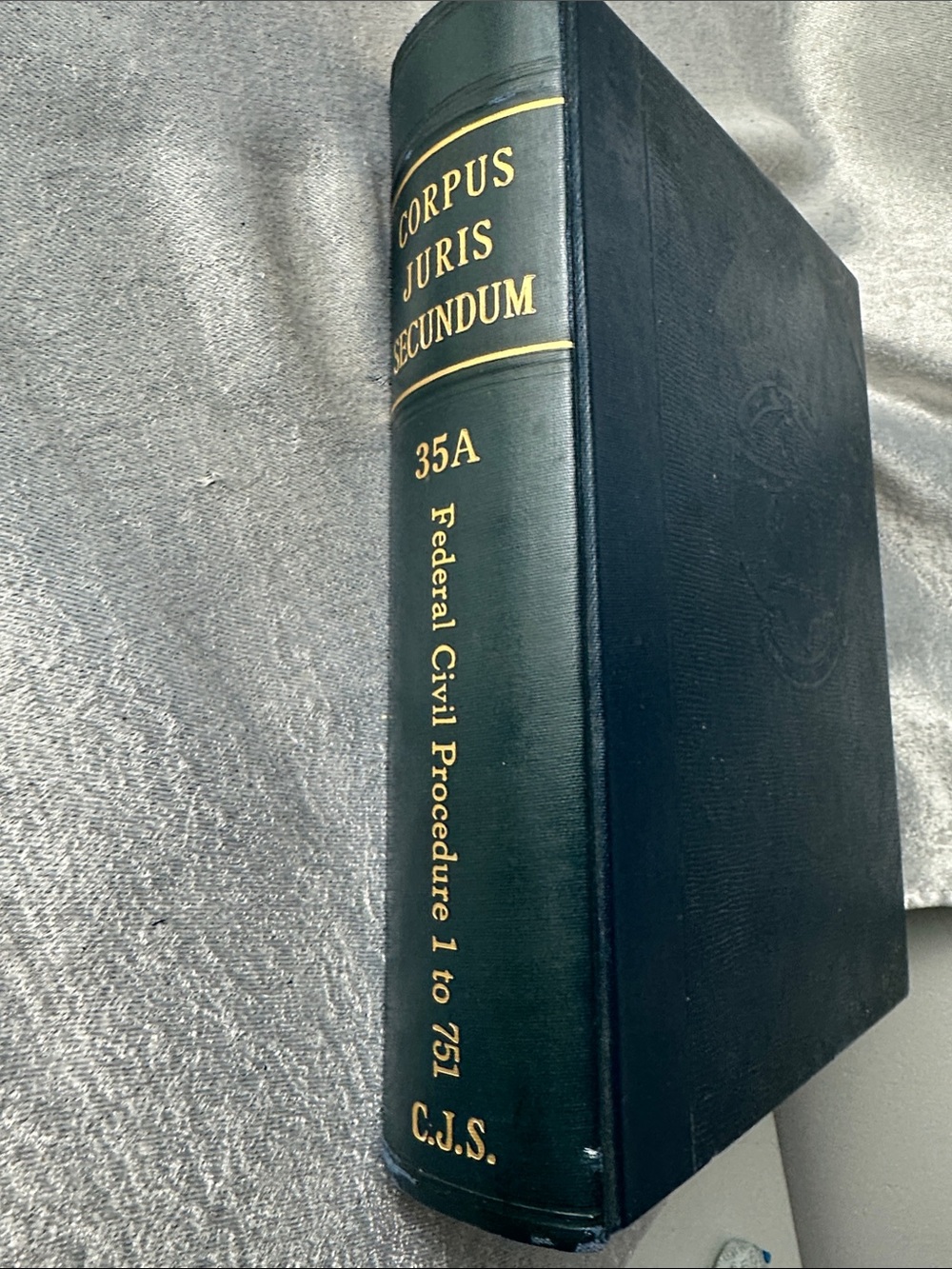 Corpus Juris Secundum 35A Black Law Book